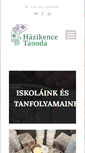 Mobile Screenshot of hazikence.hu